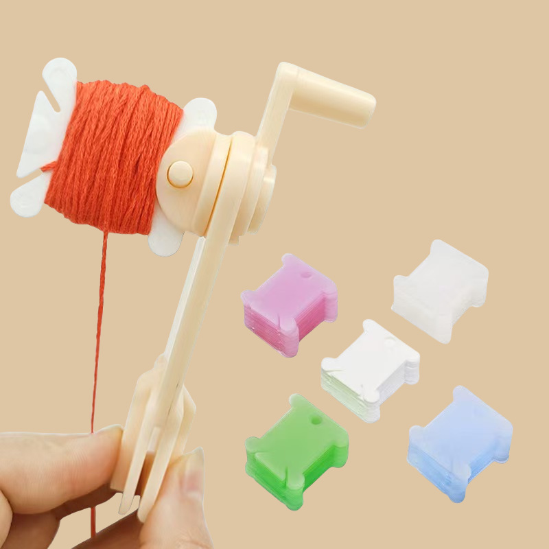Cotton Embroidery Thread Skeins - 1 set borduurgarenspoelen, ambachtelijke draadbenodigdheden, organizer,