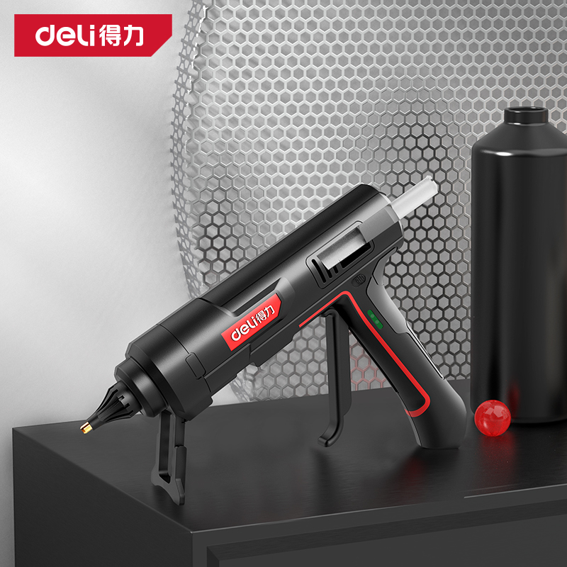 Hot Melt Glue Gun Cordless - DELI 300W Hot Melt Lijmpistool DIY