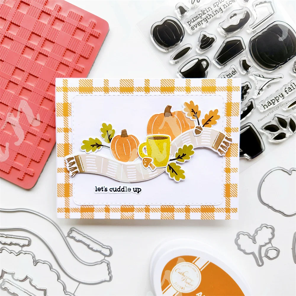 Flanel Achtergrond Stempel Nie - Clear Silicone Stamps For Card Making recensie en prijs