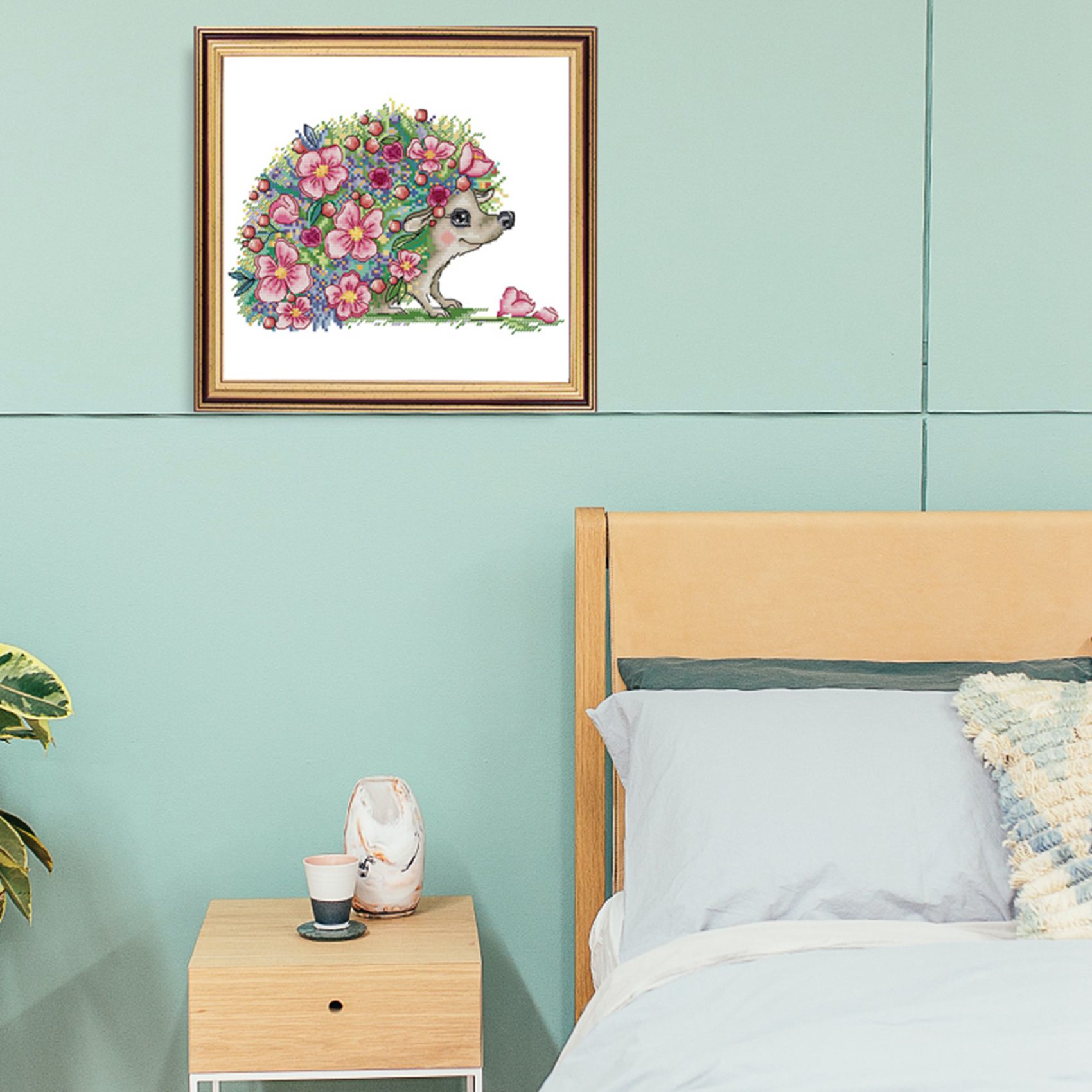 Kruissteekpakketten met voorge - Cross Stitch Stamped Kits Beginners recensie en prijs
