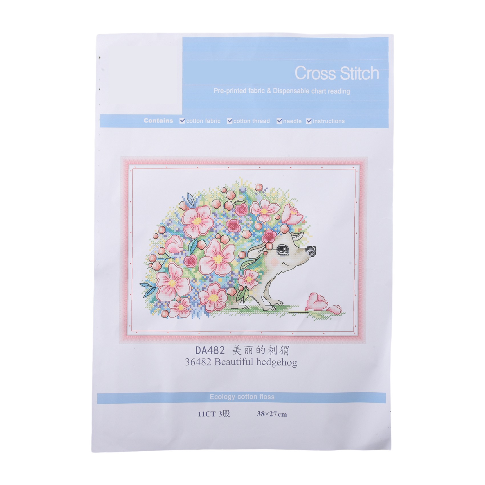 Kruissteekpakketten met voorge - Cross Stitch Stamped Kits Beginners recensie en prijs