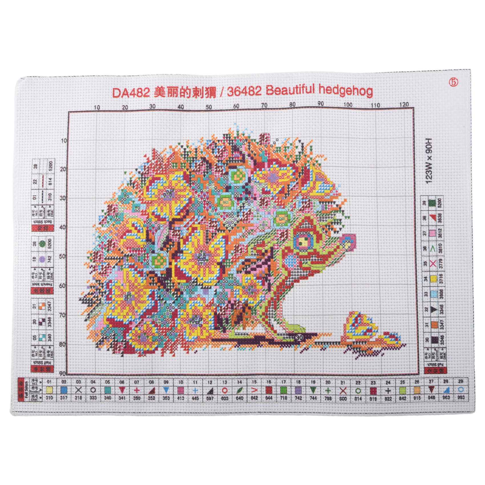 Kruissteekpakketten met voorge - Cross Stitch Stamped Kits Beginners recensie en prijs