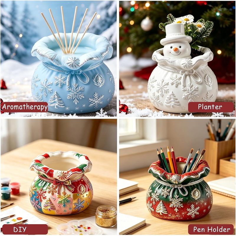 1. Kerstthema epoxyharsvormen, - Silicone Epoxy Resin Molds Set recensie en prijs