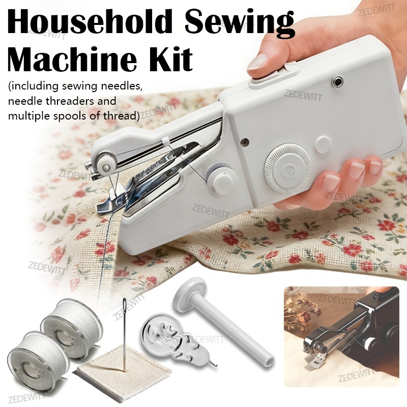 Draagbare handzame elektrische - Mini Electric Sewing Machine Handheld recensie en prijs
