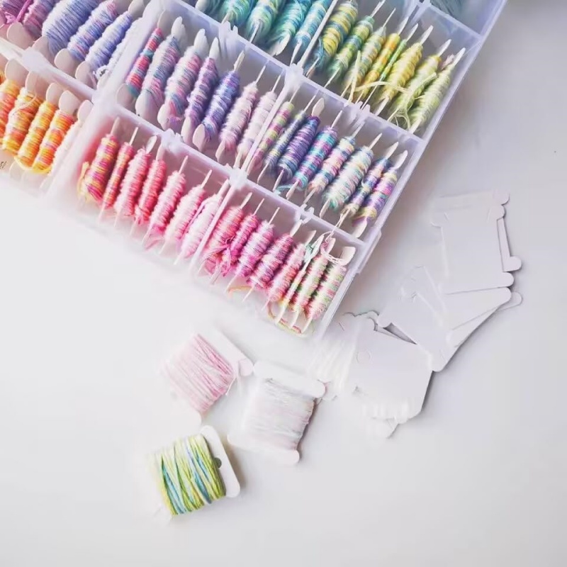 1 set borduurgarenspoelen, amb - Cotton Embroidery Thread Skeins recensie en prijs