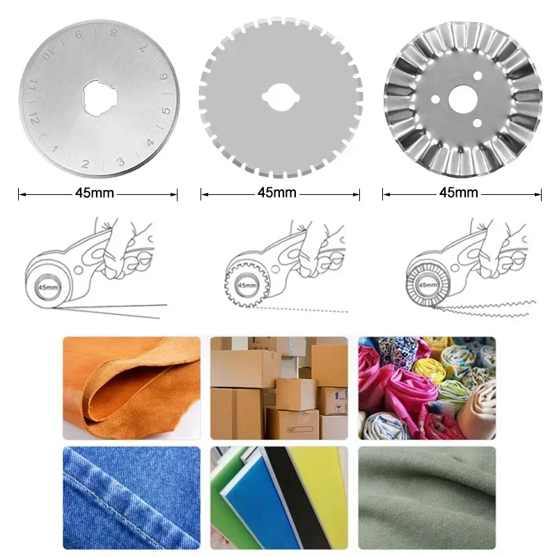 Rotary Cutter 45mm Kaartpapier - Rotary Cutter For Fabric 45Mm recensie en prijs