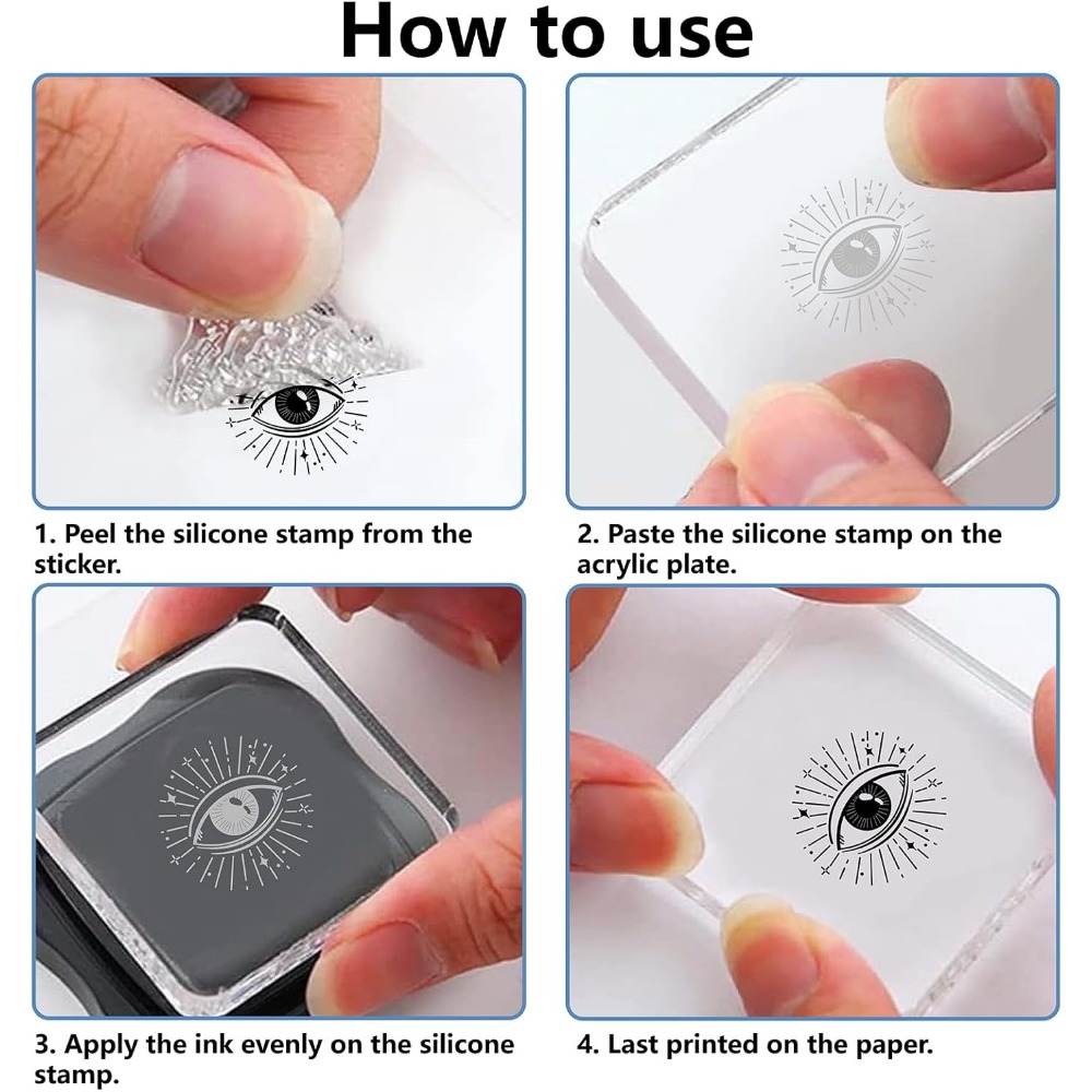 Maanfase Kristal Rubber Stempe - Clear Silicone Stamps For Card Making recensie en prijs