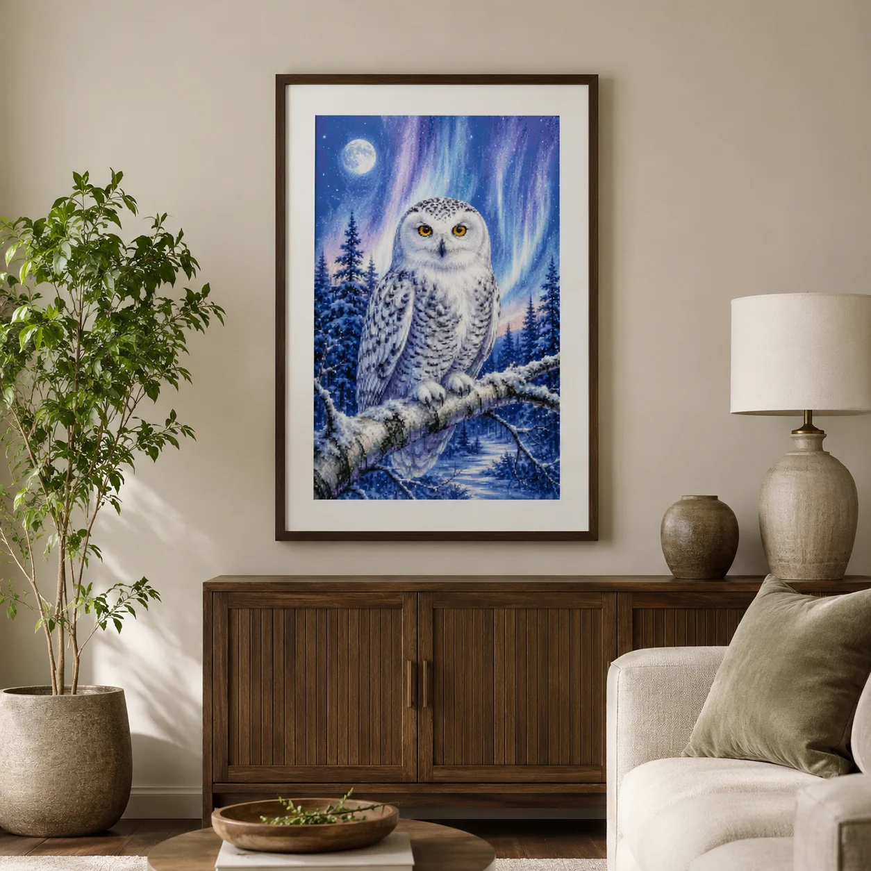 [ZZ8820-Winterhorloge Uil] |   - Cross Stitch Stamped Kits Beginners recensie en prijs