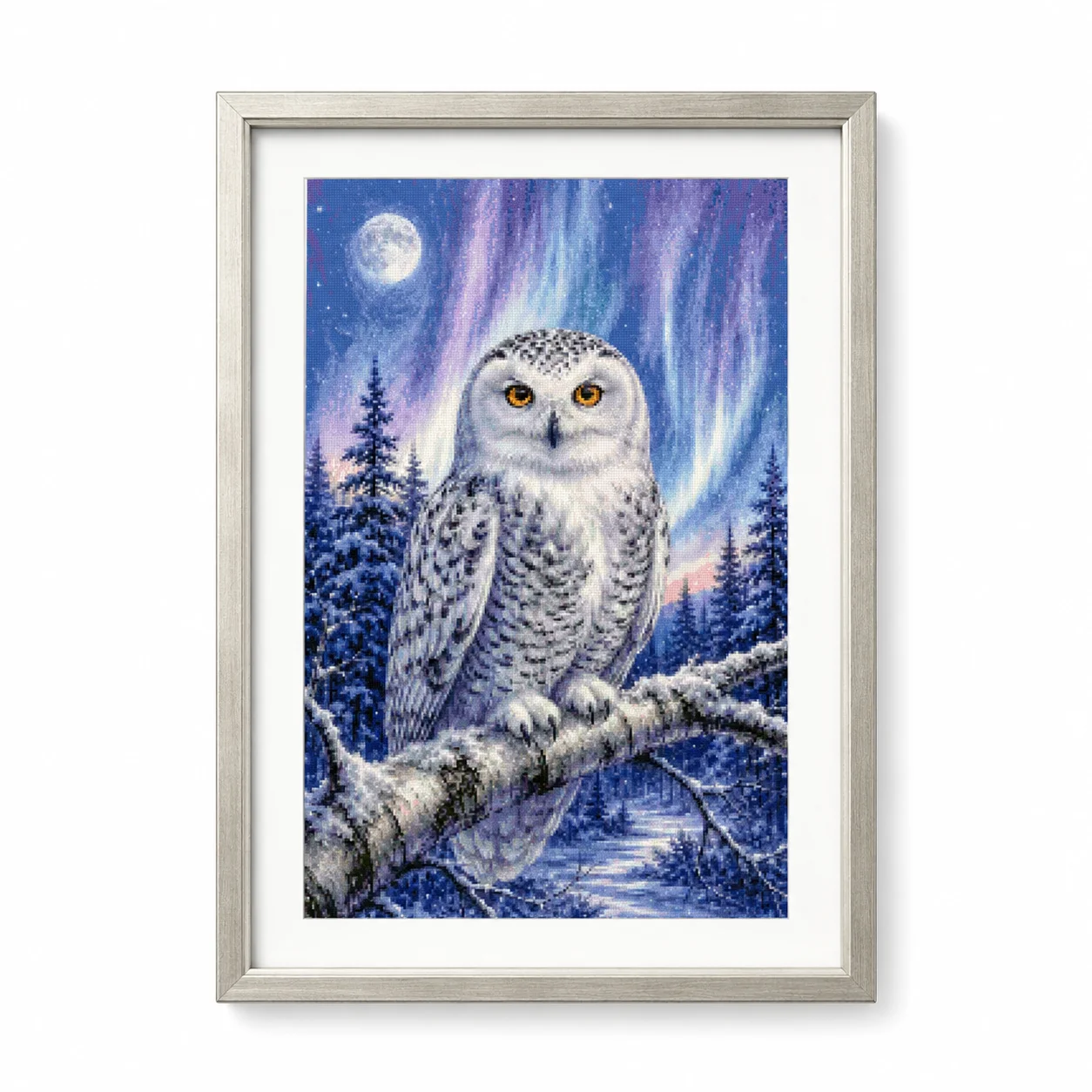 [ZZ8820-Winterhorloge Uil] |   - Cross Stitch Stamped Kits Beginners recensie en prijs